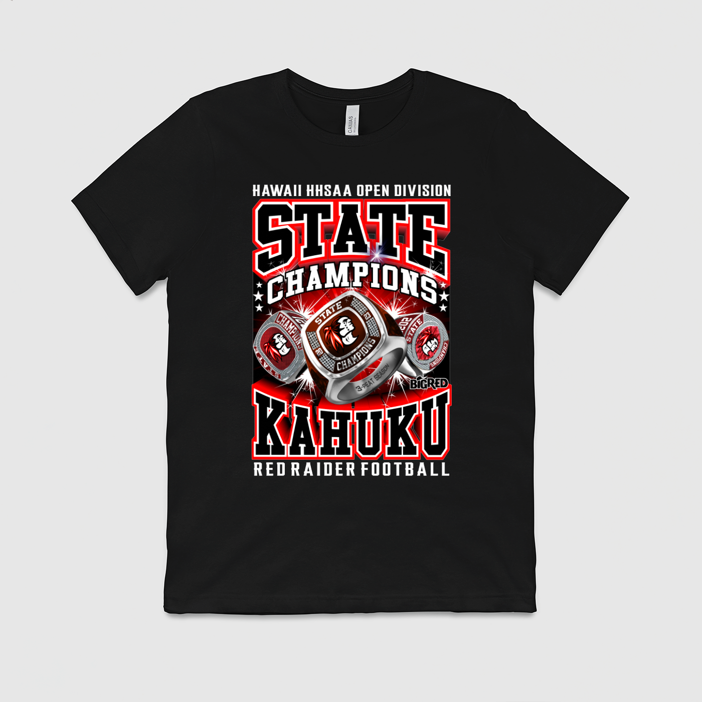3-Peat 2023 Champion Mens Tee