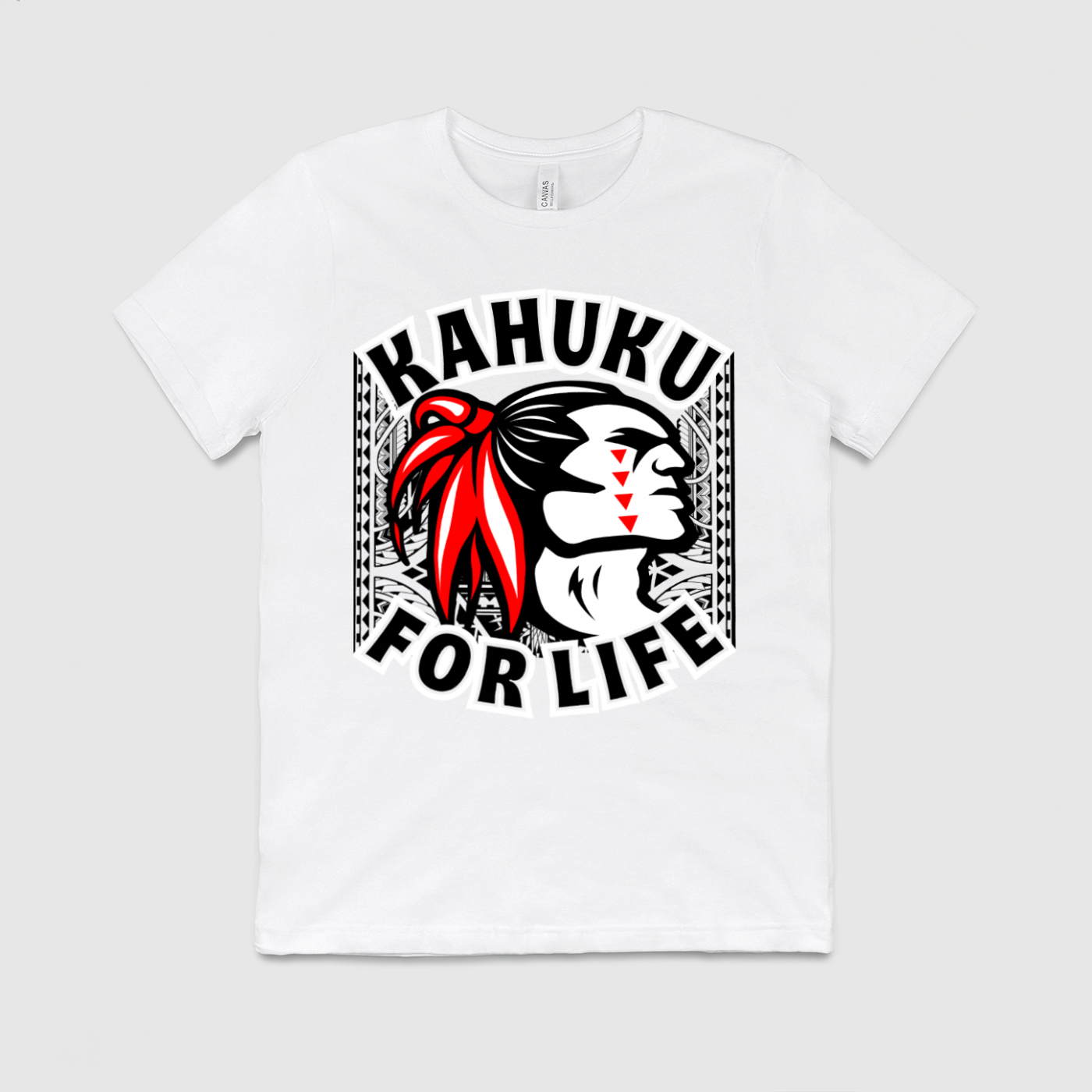 "Kahuku For Life" Mens Crew Tee