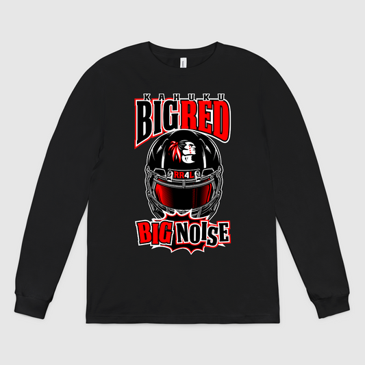 "Big Red Big Noise" Long Sleeve Crew Tee