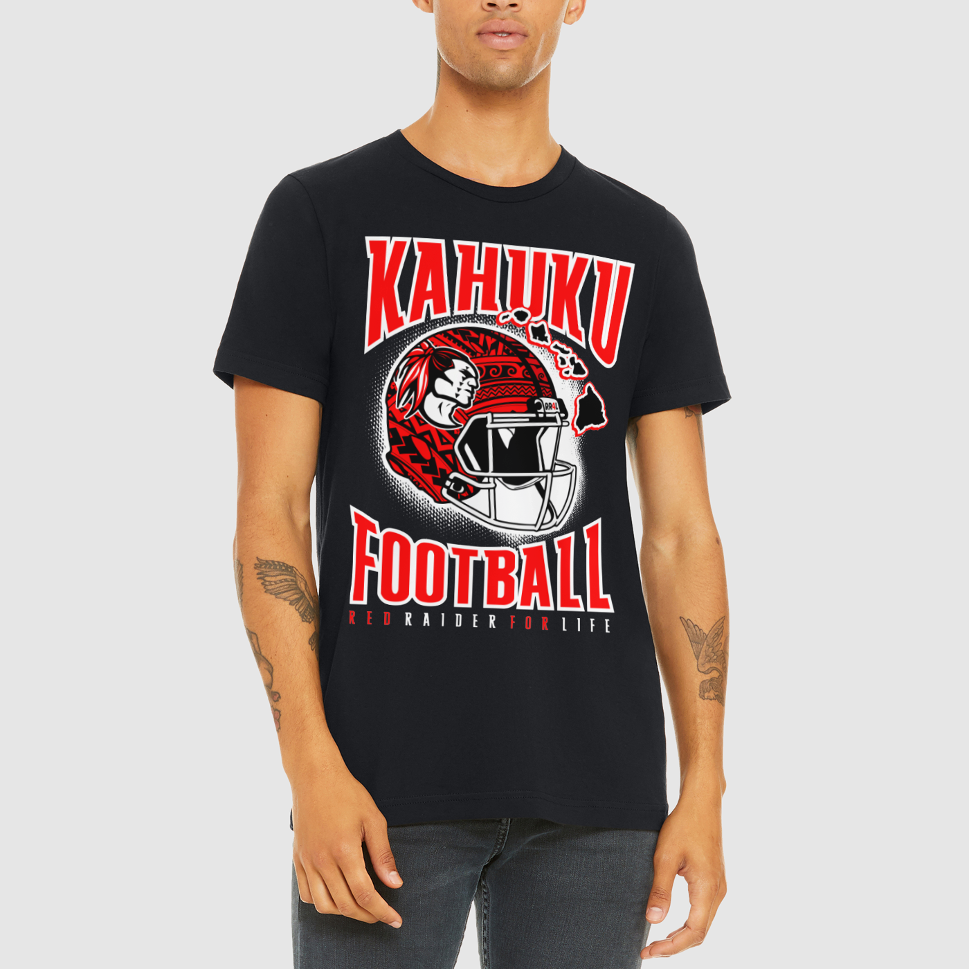 "Kahuku Football RRFL" Men's Tee