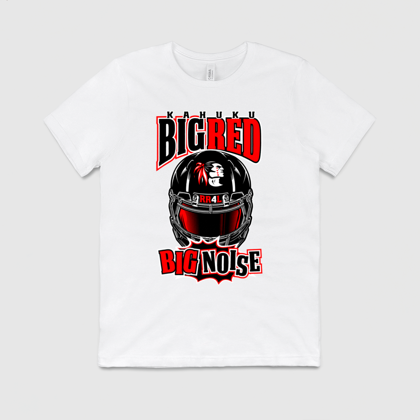 "Kahuku Big Red Big Noise" Mens Tee